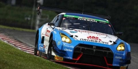 【スーパー耐久 第4戦】スリーボンド日産自大GT-Rが今季2度目のポールポジション