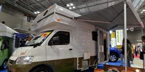 乗用車感覚の小型キャブコンに注目『レジストロ・アウル』…東京キャンピングカーショー2018