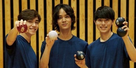 メンズノンノモデル3名が参戦、「ボッチャ部」始めました！