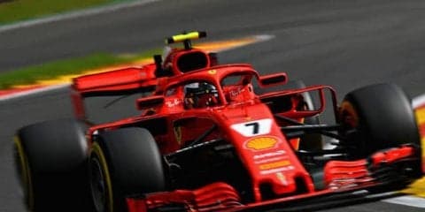【F1 ベルギーGP】夏休み明けの初日を制したのはフェラーリのキミ・ライコネン
