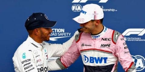 【F1 ベルギーGP】大混乱の予選Q3はハミルトンがポールポジション、オコンが3番手