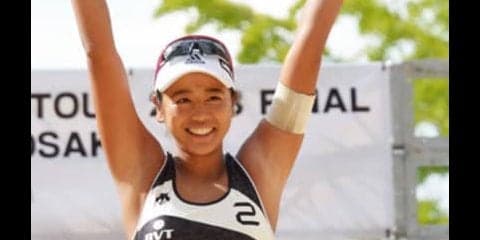 ビーチバレー坂口佳穂、今季ランク１位で成長実感も表情が厳しい理由