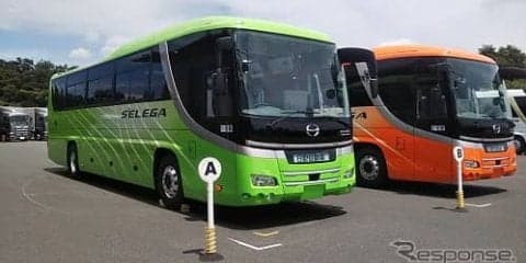 日野自動車、大型観光バス先進安全技術体験などを予定…東京モーターフェス2018