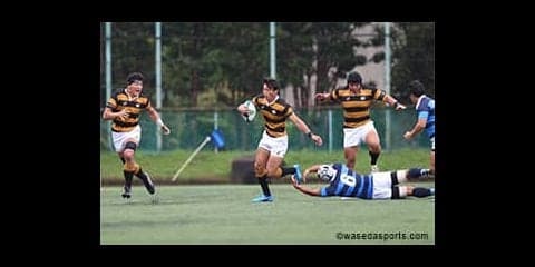 夏の成長実る。１２トライで快勝、出だしは好調