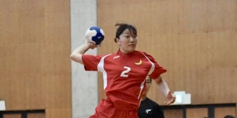【ハンドボール部女子】　天理大に勝利、リーグ戦６勝で明後日の大教大戦へ