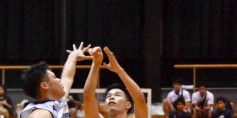 【バスケットボール部男子】ディフェンスから流れをつくり大産大に勝利！