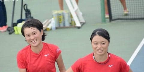 【テニス（女子）】押野、西田の最終戦　勝利で飾り後輩に夢託す／関東学生テニスリーグ　明大戦