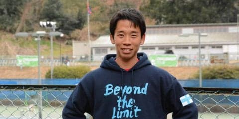 【テニス】新体制企画第１弾！男子主将・中村進之介