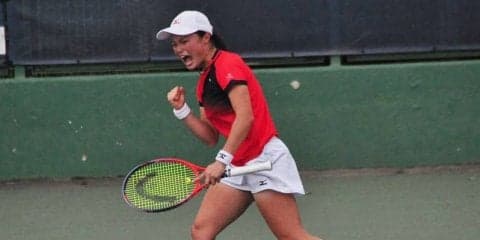 【テニス（女子）】主将・押野快勝も、宿敵にまたしても敗れる／関東学生テニスリーグ　早大戦