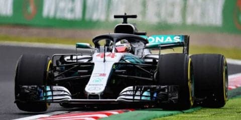 【F1 日本GP】鈴鹿サーキットで開幕、フリー走行1はハミルトンがトップタイム