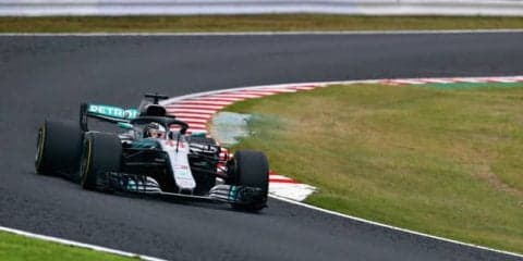 【F1 日本GP】初日はハミルトン、ボッタスのメルセデス勢が1-2