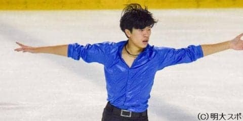 （男子）佐上ＳＰ１位　幸先の良いスタートを切る／東京選手権