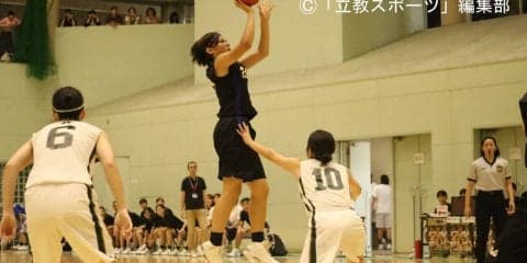 【女子バスケットボール部】連勝止まらない！　昇格めがけてまっしぐら