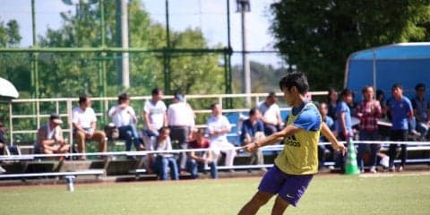 【サッカー部】＜原大知の関東楽戦記⑧＞ 今シーズン初のベンチスタート／関東２部第15節