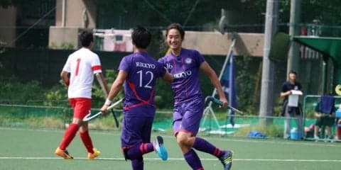 【ホッケー部男子】中田世代、初の逆転勝利！！森川の初ゴールに、平澤、福田が続く。Aプール２位でいざ順位決定予選へ