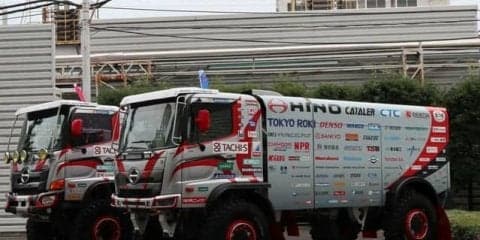 2019年ダカールラリー参戦、HINO Team SUGAWARA の新型車両は750馬力で総合5位以上を狙う