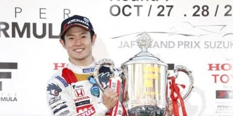 2018年モータースポーツ顕彰、山本尚貴に決定　SFとSUPER GTの2冠達成