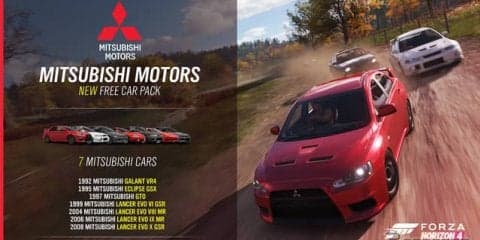 レースゲーム『Forza Horizon 4』、新たに三菱車を収録…ランエボ など7車種