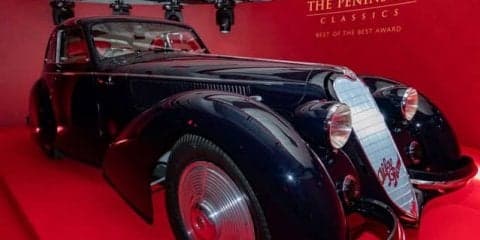世界最高のクラシックカー賞、1937年型アルファロメオ 8C 2900Bベルリネッタ が受賞