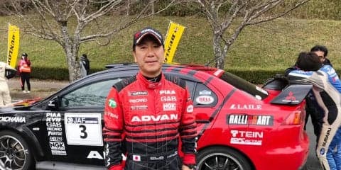 全日本ラリー新城：SS9までを終えてランサーの奴田原文雄が首位奪還