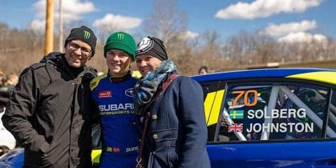 ペター・ソルベルグ「息子が自分と同じスバルをドライブしているのを見るのは特別の経験」