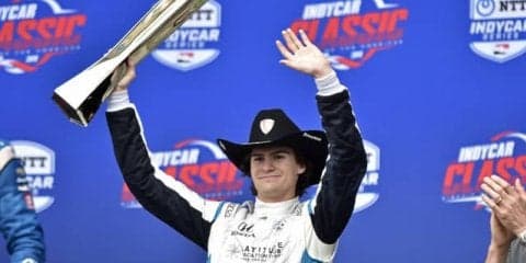 【INDYCAR 第2戦】コルトン・ハータ18歳、デビュー3戦目で最年少優勝の快挙達成…佐藤琢磨は7位
