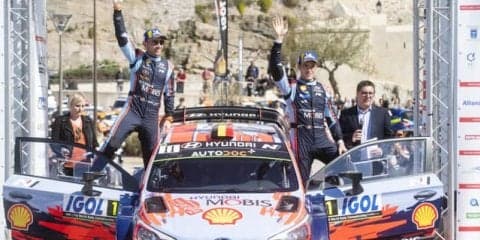 【WRC 第4戦】ツール・ド・コルス最終ステージにドラマあり、ヒュンダイのヌービルが逆転優勝…トヨタ勢は6位が最高
