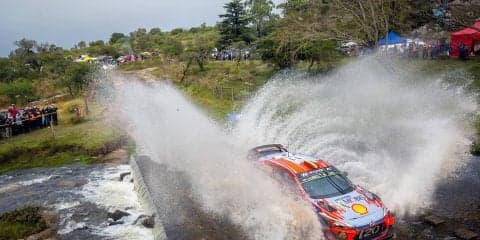 WRCアルゼンチン：2日目首位はティエリー・ヌービル。WRC2トップの勝田に不運