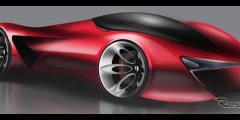 アルファロメオの未来のスポーツクーペ、その名は「ヘビ」…米国の高校生が提案
