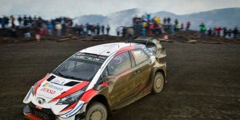 WRCチリ：初日を終えてトヨタのタナックが首位。勝田はWRC2の2番手