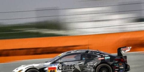 【SUPER GT 第3戦】GT300決勝…新田守男と阪口晴南、大ベテランと若手のコンビがレクサスRC Fで今季2勝目