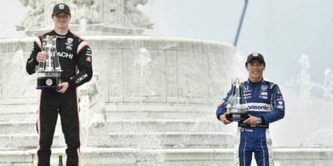 【INDYCAR 第7戦】佐藤琢磨が3位、デトロイト“ダブルヘッダー”初戦でインディ500に続く好成績…優勝はニューガーデン