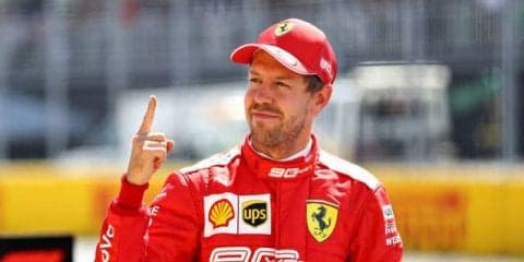 【F1 カナダGP】ベッテルが逆転で今季初ポールポジションを獲得