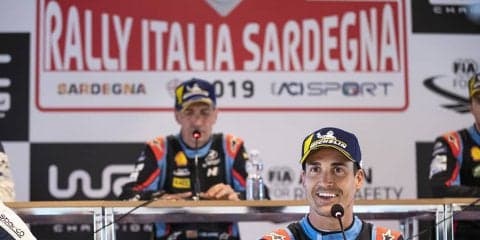 WRCイタリア：ソルド「すべてのことが勝利につながった」イベント後記者会見