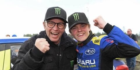 ソルベルグ親子、グッドウッドでスバル車走行対決