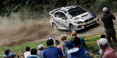 全日本ラリー横手：競技2日目は波乱の展開。勝田範彦が今季2勝目