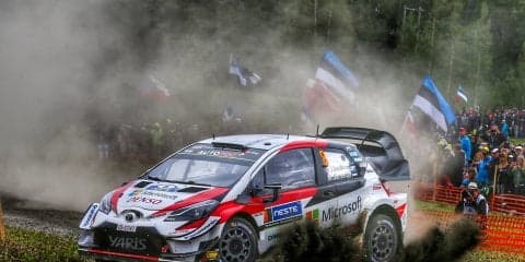 WRCフィンランド：競技3日目はトヨタのタナックが首位。勝田はSS12でリタイア