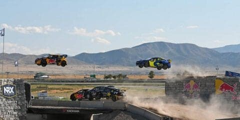 スバルUSA参戦のナイトロRXでサンデルが2位フィニッシュ、スピードは負傷