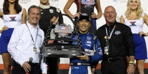速報!!【INDYCAR 第15戦】佐藤琢磨がトップフィニッシュ達成、キャリア通算5勝目…自身初の年間複数勝利