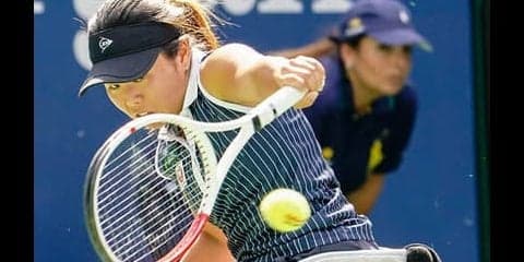 上地結衣は攻撃テニスを貫く。元女王vs現女王、新たな物語の始まり