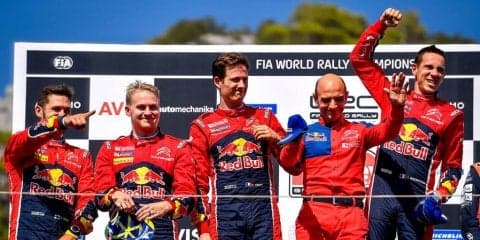 WRCトルコ：オジエ「彼とは来年、タイトル争いをすることになるかもね」イベント後記者会見