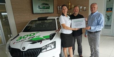 MHのWorld Rally News：シュコダ、300台目のファビアR5を納品