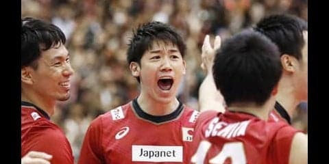 石川祐希も躍動して強豪イタリアに快勝。日本は全員攻撃バレーだ