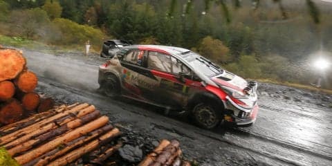 WRCラリーGB：競技2日目を終えてタナックが首位。トップ3は接近戦に