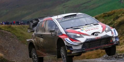 WRCラリーGB：山場の競技3日目、トヨタのタナックが首位堅持