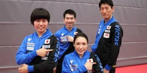 パラ卓球日本代表公式ウェアをVICTASが提供
