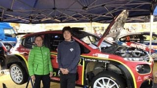 セントラルラリー：新井大輝、ワークス仕様のシトロエンC3 R5をドライブ