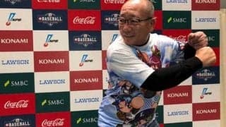 【eBASEBALL】高木豊氏が大会グッズ着用で解説に登場　選手の瞬発力に驚き「2、3秒で…」