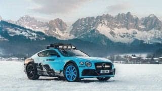 ベントレー コンチネンタルGT 新型、GPアイスレース初参戦へ