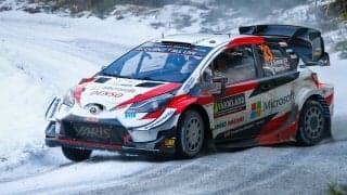 WRCスウェーデン：2日目を終えエバンスがリードを拡大、勝田は9番手を維持。最終日は異例の1SSで実施へ